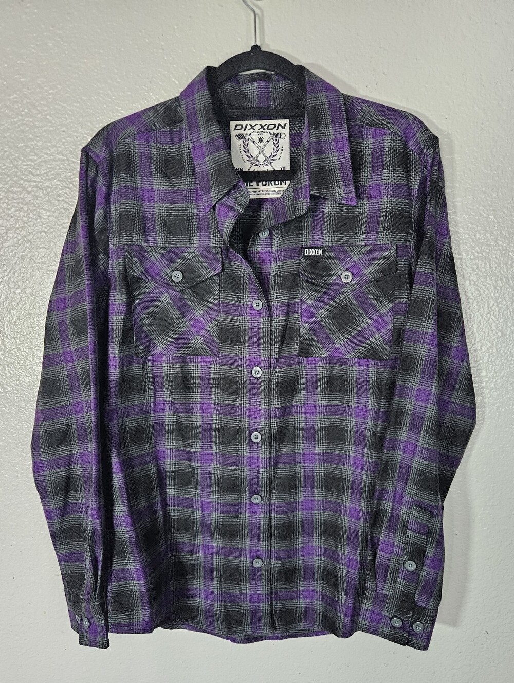 DIXXON The Forum LA Kings Flannel Size L